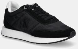 Calvin Klein RETRO RUNNER LACE UP NYLON MG sportcipő női - fekete Női 38