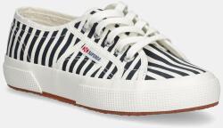 Superga sportcipő STRIPES PRINT - sötétkék Női 40 - answear - 22 990 Ft