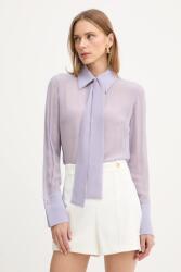 Elisabetta Franchi selyem ing - lila 34