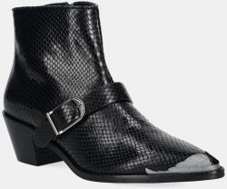 Zadig&Voltaire bőr csizma Tylow - fekete Női 41