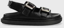 Alohas bőr szandál Harper - fekete Női 37