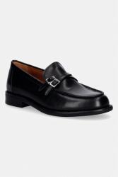 Vagabond Shoemakers bőr mokaszin LINN - fekete Női 37