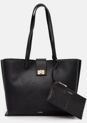 Aldo kézitáska AGRALEDER - fekete Univerzális méret