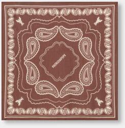 Patrizia Pepe sál selyemkeverékből - barna Univerzális méret