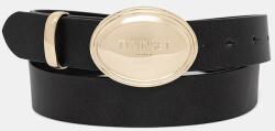 Twinset bőr öv - fekete M - answear - 44 990 Ft