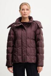 MM by Max Mara rövid kabát ROMOLO - burgundia 40