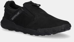 CAT Footwear nubuk tornacipő HEX READY SLIP ON - fekete Férfi 40