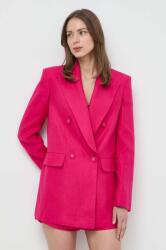 Luisa Spagnoli len blézer VELINA - rózsaszín 38