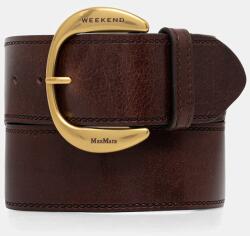 Weekend Max Mara bőr öv ALACCATO - barna S