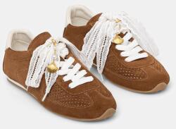 ANSWEAR velúr sportcipő VEIL MOVE - barna Női 38