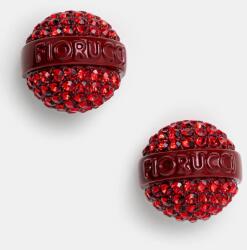 Fiorucci klipsz fülbevaló Mini Crystal Lollipop - piros Univerzális méret