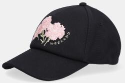 Weekend Max Mara pamut baseball sapka AGUFO - fekete Univerzális méret