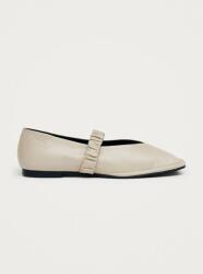 Alohas bőr balerina cipő Lautan - bézs Női 39