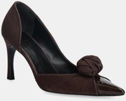 Rotate velúr magassarkú cipő - barna Női 40
