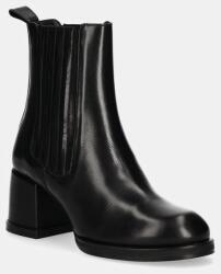 Billi Bi bőr bokacsizma - fekete Női 38