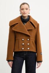 Patou baba gyapjúkeverék pulóver - barna 40