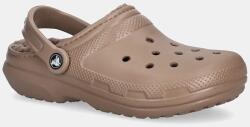 Crocs papucs Classic Lined Clog - barna Női 36/37