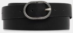 Sisley bőr öv - fekete XL - answear - 18 990 Ft
