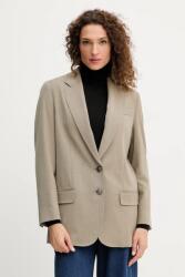 Marella gyapjú kabát - zöld 38