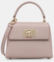Furla bőr táska Mini Top Handle - rózsaszín Univerzális méret