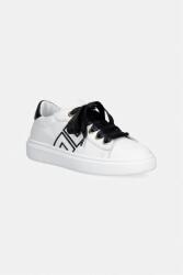 Elisabetta Franchi gyerek bőr sportcipő - fehér 36 - answear - 55 990 Ft