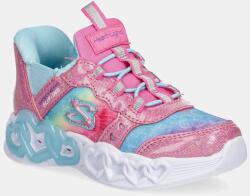 Skechers gyerek sportcipő INFINITE HEART LIGHTS ETERNAL SHIMMER - rózsaszín 21