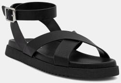 Steve Madden bőr szandál My Bestie - fekete Női 40