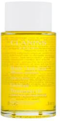 Clarins Aroma Contour Treatment Oil 100 ml bőrfeszesítő, hidratáló és méregtelenítő testolaj nőknek