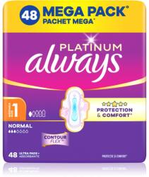 Always Platinum Normal Size 1 absorbante cu aripioare 48 buc