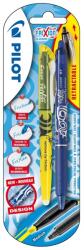 Pilot Frixion Clicker 1+1db-os kék/sárga rollerirón + szövegkiemelő (SW-FL-LY/B2+RT-FR7-L)