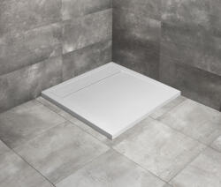 Radaway Teos C szögletes lapos fehér zuhanytálca 100x100 fehér