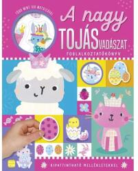Móra Könyvkiadó A nagy tojásvadászat - foglalkoztatókönyv több mint 100 matricával (MO5172) - jateknet