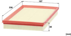 Mann-filter Levegőszűrő Mann Filter C 34 002 (C34002)