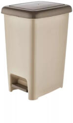 Dünya Plastik Pedálos szemetes 40L Slim Bézs (DA503XSZBA8696287010447B)