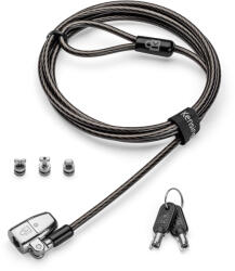 Kensington K68108EUM Fekete, Ezüst 1, 8 M kábelzár (K68108EUM)