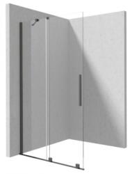Deante PRIZMA csúsztatható Zuhanyfal, walk-in, titanium 90 (KTJ D39R)