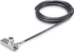 Startech StarTech. com DUALKA10-LAPTOP-LOCK Fekete, Acél 2 M kábelzár (DUALKA10-LAPTOP-LOCK)