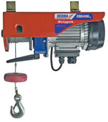 Dedra elektromos csörlő 1, 0kW, 6m/500kg, 12m/250kg (DED-DED7913)