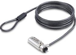 Startech StarTech. com SNBLC4D-LAPTOP-LOCK Fekete, Ezüst 2 M kábelzár (SNBLC4D-LAPTOP-LOCK)