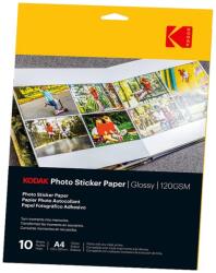 Kodak Fotópapír ragasztható matrica A4 21x29.7cm fényes 120g 10db