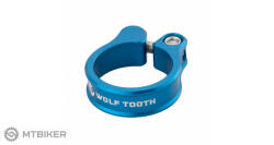 Wolf Tooth nyeregcső bilincs, 34, 9 mm, kék
