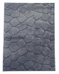 Heinner Szőnyeg, dombormintás, kő, 160x230 szürke