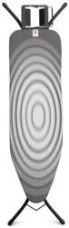 Brabantia vasalódeszka B 1003339, 124x38 cm, 7 állítható pozíció, vasalóállvány, sötétszürke/fehér Vasalódeszka