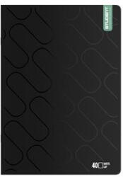 ICO Füzet, tűzött, A4, sima, 40 lap, ICO Student Premium, vegyes színek (TICSFPS40) (TICSFPS40)