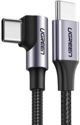 UGREEN USB 2.0 Type C Összekötő Fekete 3m 80714 (0671891193166)