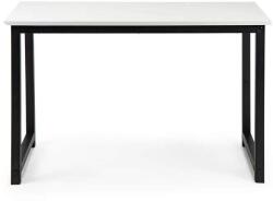 ModernHOME nagyméretű íróasztal - Fehér, Fekete
