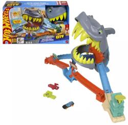 Mattel Hot Wheels: Cápatámadás pályaszett (JHL96) - pepita
