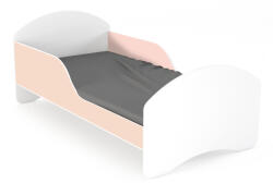  LEO2 gyerekágy 160x80 fehér és rózsaszín