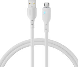 JOYROOM Кабел Joyroom S-UM018A13, USB към MicroUSB, 2.4A, 1.2m бял (S-UM018A13W1)