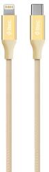 Ttec Cablu ttec - AlumiCable, USB-C/Lightning, 1.5 m, Gold (8694470827667)